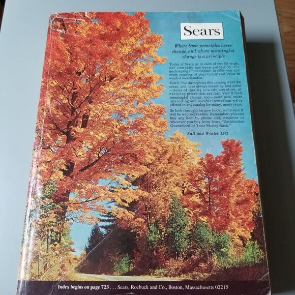 Sears Accents Vintage Sears Catalog Fallwinter 971 Poshmark